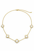 White clover necklace
